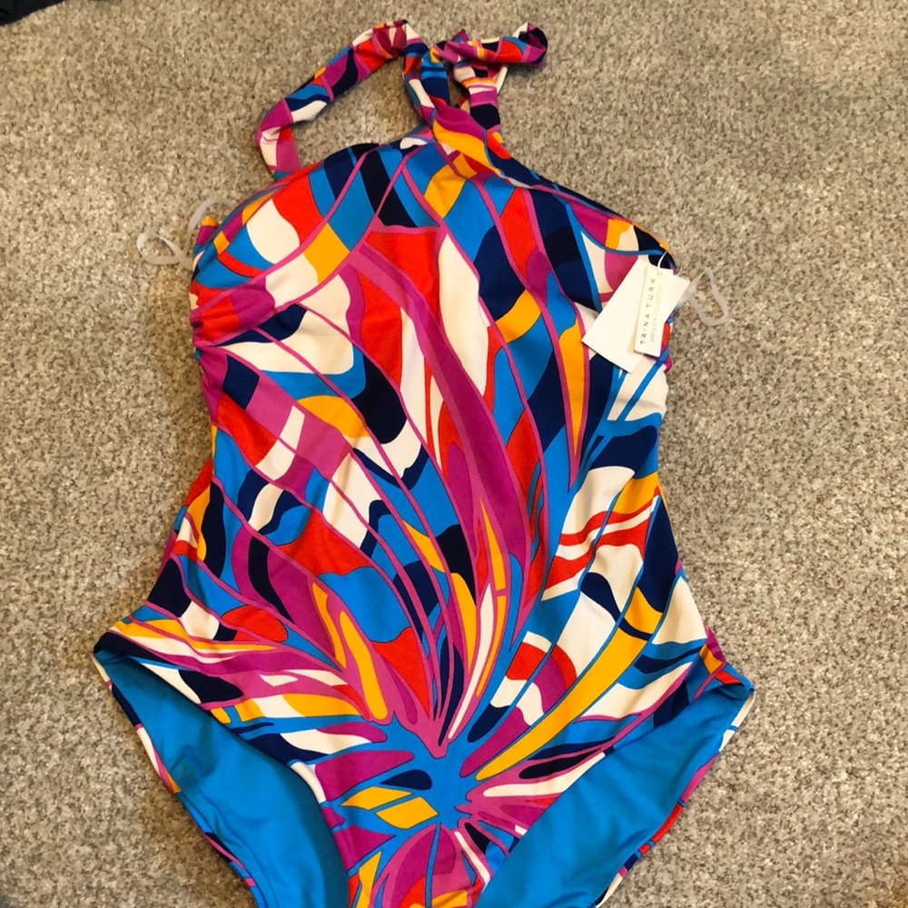 Trina Turk swimsuit reversible